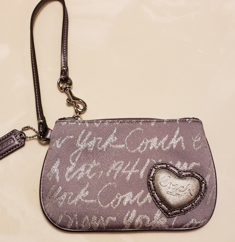 SOLD- Coach Wristlet